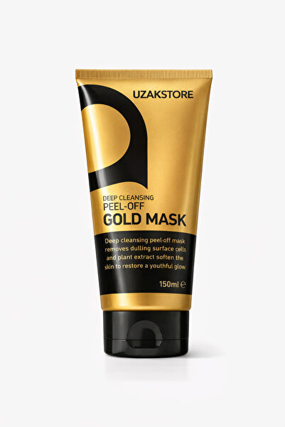 Uzak Store UzakStore Gold Peel Off Maske 150 ml – Derin Temizleyici Altın Yüz...