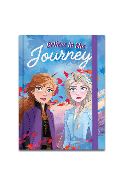 Eom Jurnal 1 cu elastic Frozen 2, 96 pagini, 10x13,5 cm