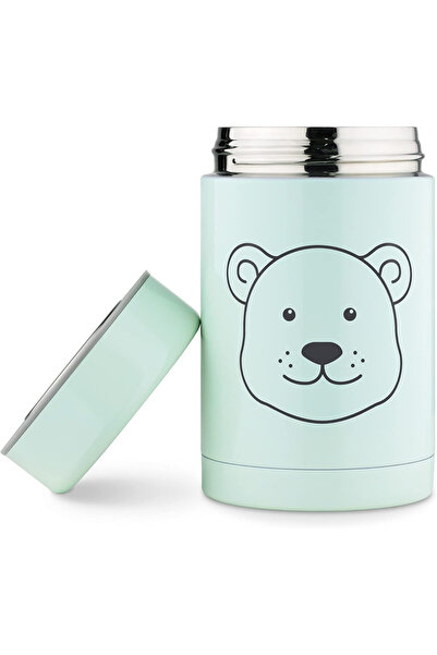 Navaris Termos pentru hrană pentru bebeluși, 15,5x9 cm, 500 ml, capac etanș, ...