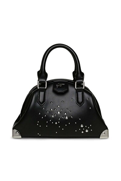 Steve Madden حقيبة بريا سوداء صلبة