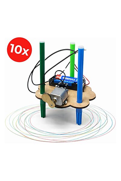 KİDOSE مجموعة روبوت الرسام الإلكتروني البسيطة للأطفال |   نشاط STEM-Maker - ن...