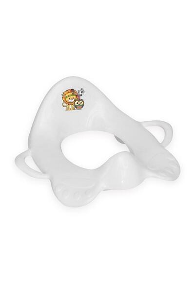 LORELLİ White toilet reducer, with handles