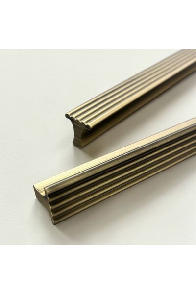 İlkulp BOY Kulp Antik Sarı 32.0 CM Kulp Lüks Country Mutfak Mobilya Dolap Çek...