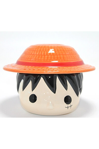 OEM 3d one piece luffy mug with lid alk4514