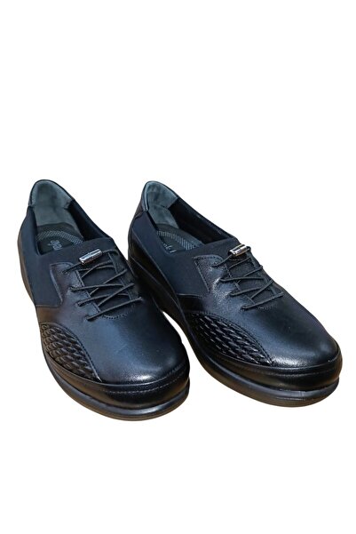 ayaktrendi Foot Trend 4225 Women's Bone Protruding Rubber Laced PU Sole Comfo...