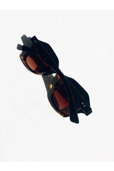 Mazzy Ceta Leopard Brown Vintage Unisex Sunglasses