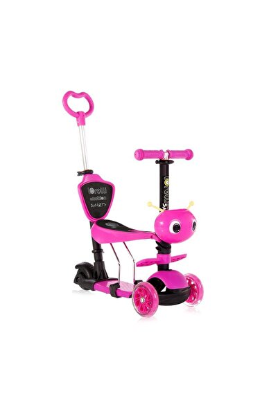 LORELLİ Trotineta cu scaun pentru copii Smart Plus (Roz)