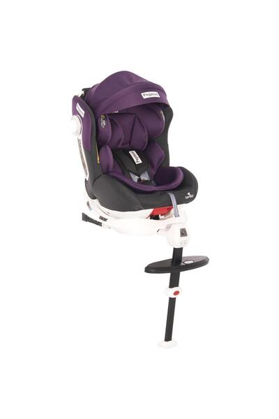 LORELLİ Pegasus Grey & Violet ISOFIX car seat, 0-36 kg, 360 degree rotating, ...