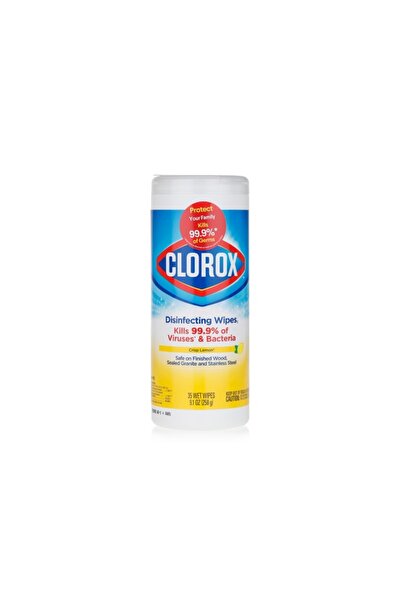 Clorox مناديل مبللة مطهرة برائحة الليمون × 35