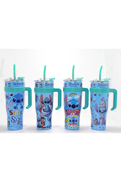 OEM Cute Stitch Thermos & Water Bottle with Straw Alk4712