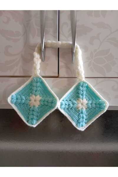 BilfolD Handmade Decorative Kitchen Holder Mi-White)