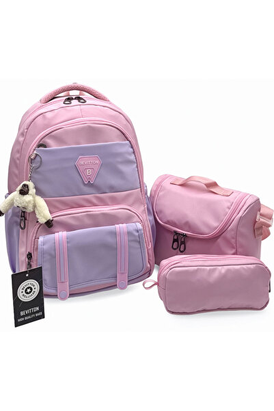 Bevitton Σετ 3'λοιπών Ανθεκτικό στο νερό Πρωτοβάθμια Σχολή Σακίδιο πλάτης Παι...