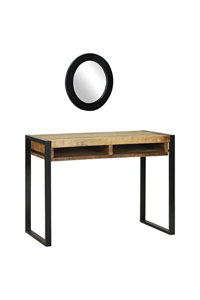 vidaxl Masă de Machiaj Maro 100 x 50 x 75 cm Lemn masiv de mango