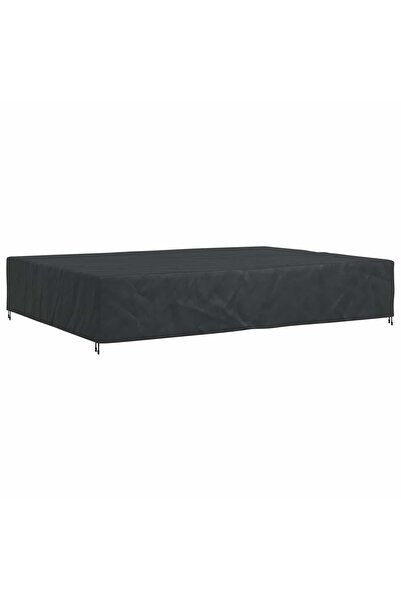 vidaxl Husă pentru mobilă Simplu Negru 350 x 260 x 90 cm 210D