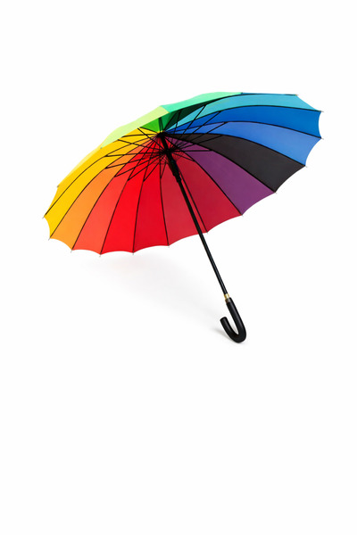 Nacar 23 Nisan 29 Ekim Gösteri Kıyafeti Gökkuşağı Desenli Şık Şemsiye Gösteri...