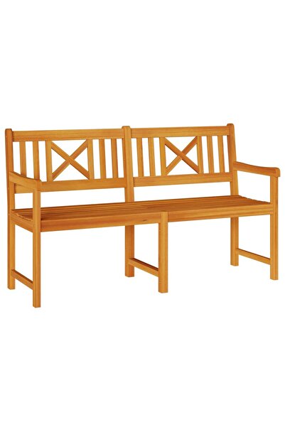 vidaxl Bancă de grădină Maro 150 x 56 x 90 cm Lemn Solid de Acacia