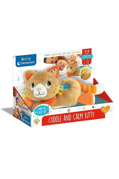 CLEMENTONI 17771 بيبي - رفيق النوم القط الصغير