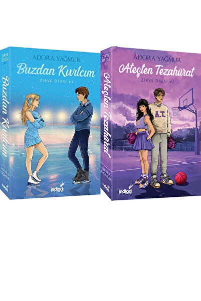 İndigo Kitap Buzdan Kıvılcım Karton Kapak ve Ateşten Tezahürat Karton Kapak (...