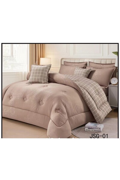 Luster Summer double bed set, 8 pieces, new design