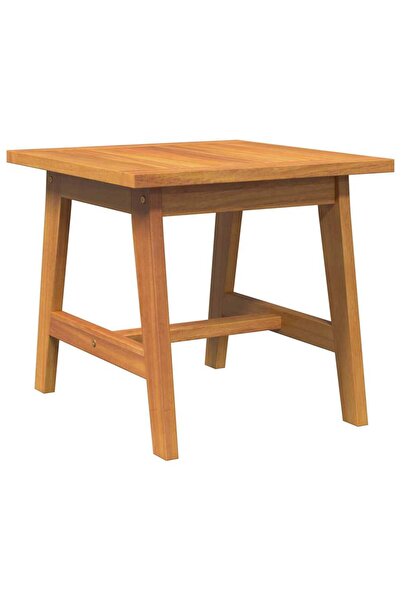 vidaxl Solid Acacia Wood Oil Side Table