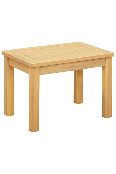 vidaxl Masă de cafea Acacia deschis 50 x 35 x 36 cm