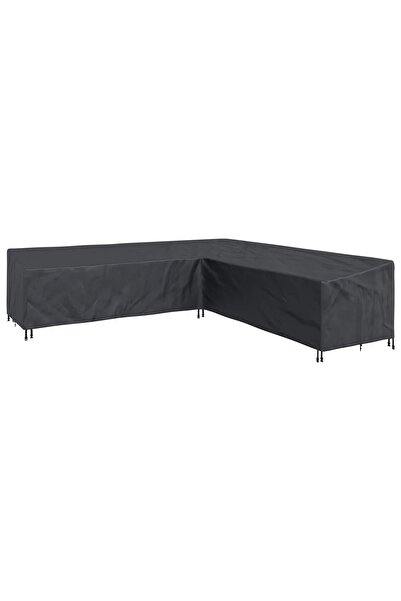 vidaxl Husă pentru mobilă Negru 325 x 325 x 80 cm Material Oxford 420D