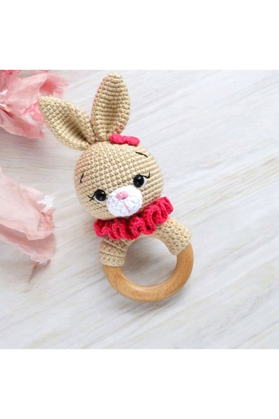 ayta kids clothing toys Amigurumi sevimli tavşan Çıngırak