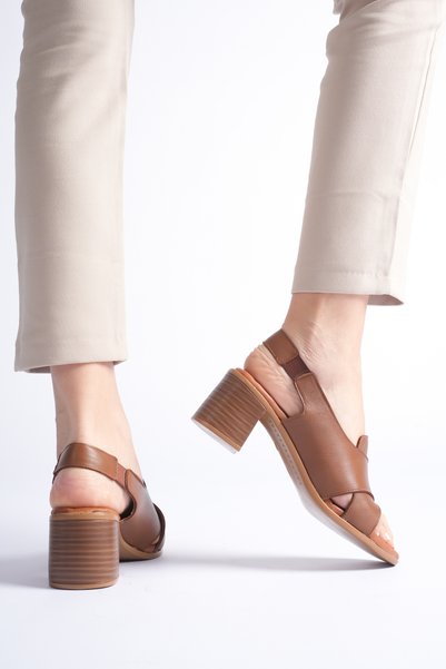 aka prestij ayakkabı comfort Genuine De Leather Rtopedi̇k Poly Sole Tape Women's Sanda Sandals 027
