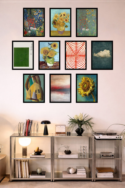 UNT Κουζίνα με εμφάνιση πλαισίου 10 στοιχείων |   Σύγχρονος |   Σετ ζωγραφική...