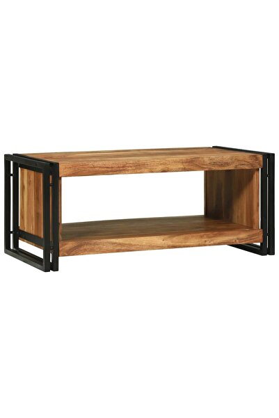 vidaxl Masă de cafea Maro 90 x 50 x 38 cm Lemn Solid de Acacia