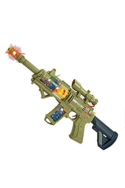 Leno Sound & Light Simulation Electric Toy Gun Plastic Kids Toy Gun Electric ...