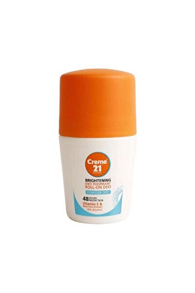 Cream 21 Roll-On Deodorant 48 Hour Dry Protection - 50g