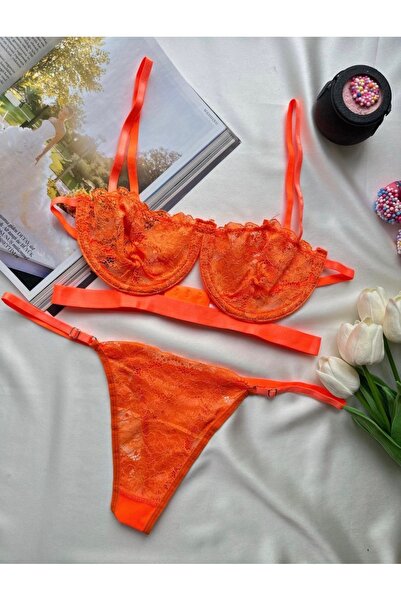 Che Reina Dantelli Bralet Tanga Takım