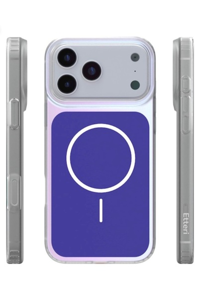 iphone Etteri Hidden Pearl Case 17 Pro Max 6.9 Dark Blue Elegant Premium