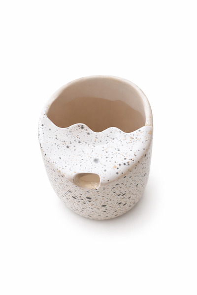 Handmade Seramik modern ağızlıklı mug