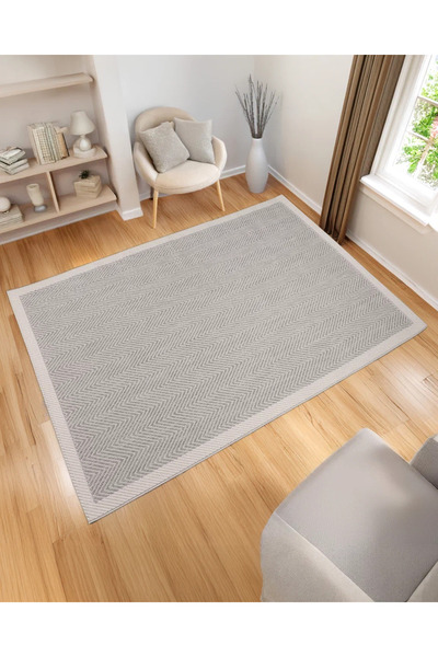 SERENART HOME MERİNOS SİSAL BORDÜRLÜ JÜT HASIR HALI 79271-096
