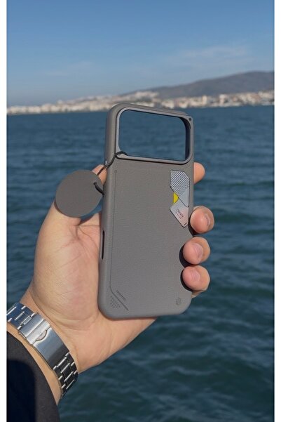 Store İPhone 17 Pro Max Magsafe Deri Kılıf