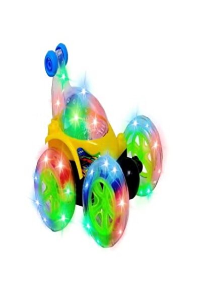 TOY LAND Remote Control Stunt Car | Double-Sided Flipping, 360° Spins, LED Li...