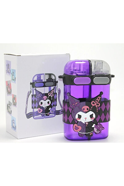 Epilons Kuromi figurine double compartment water bottle alk4715