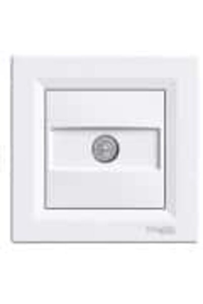 Chorus Priză TV, încastrată, Schneider, albă / EPH3200121