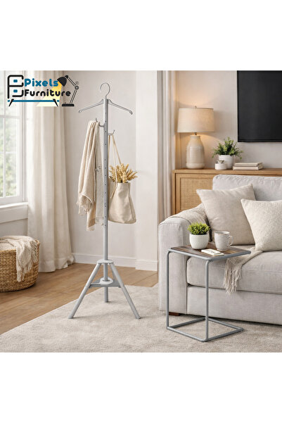 PixelsFurniture Pixel Furniture 2-in-1 Steamer and Hanger with Clothes Steami...