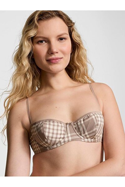 Victoria's Secret Festival Unpadded Flannel Balconette Bra