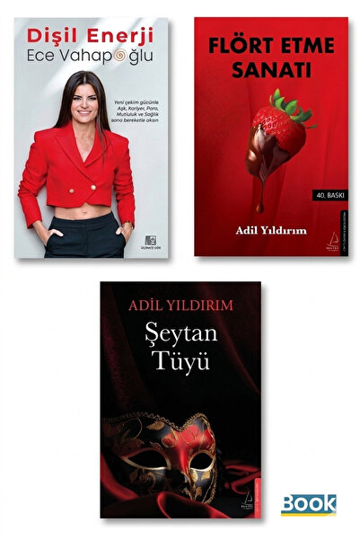 İnkılap Kitabevi Dişil Enerji Kitap Seti / Dişil Enerji - Flört Etme Sanatı -...