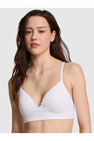 Victoria's Secret Seamless Ribbed Underwire-Free Push-Up Bra