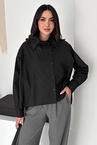 Noa&Noa Women's Oversized Shirt – Long Sleeve Relaxed Fit Stylish Shirt