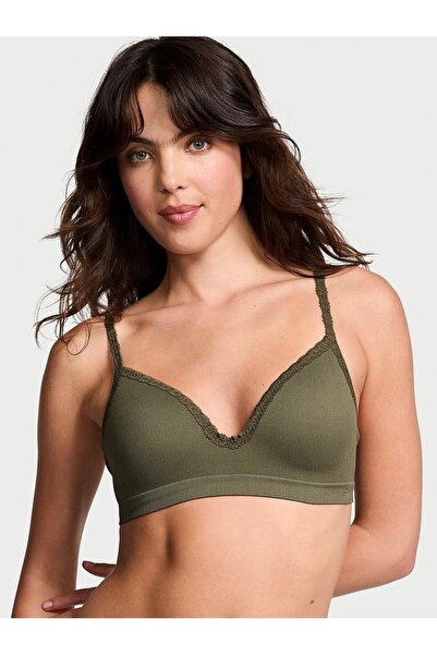 Victoria's Secret Seamless Ribbed Underwire-Free Push-Up Bra