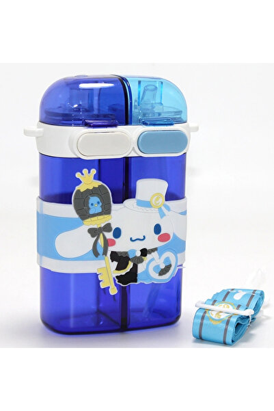 Lisinya Cinnamon Figured Double Compartment Flask Water Bottle Alk4717 - Tygoo