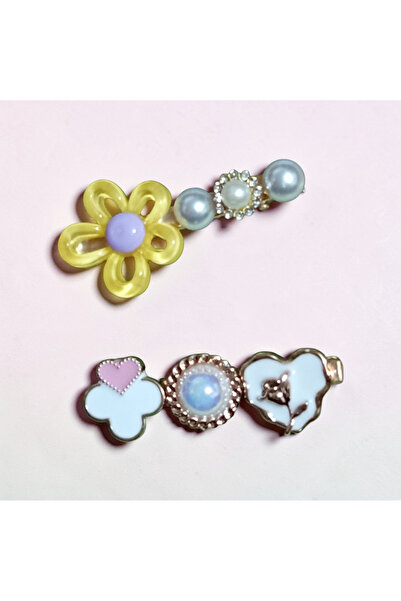 Mimoza Accessories Set of 2 Latch Hair Clips – Stylish Design Hair Clips with...