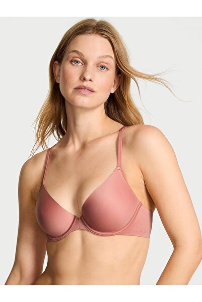Victoria's Secret Racerback Demi Bra with Front Closure and Padding Support