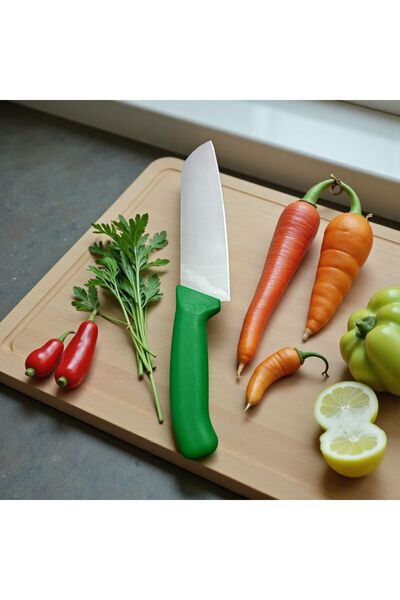 SANTOKU ŞEF BIÇAĞI YEŞİL